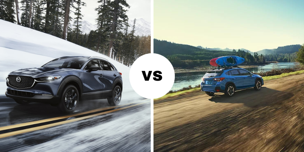 Comparing the Mazda CX30 vs Subaru Crosstrek Bountiful Mazda